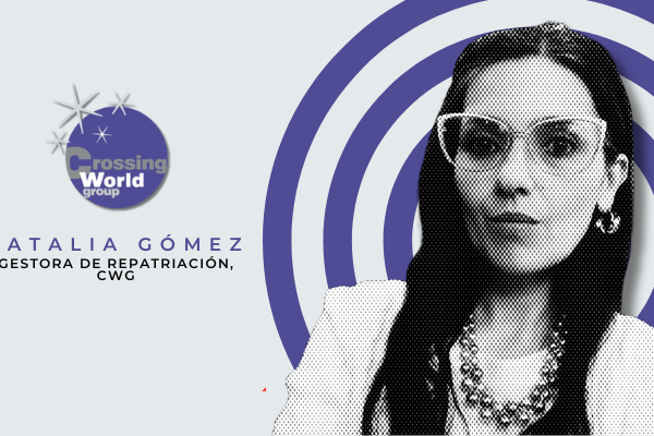 Natalia Gómez: serenidad indispensable en una repatriación.